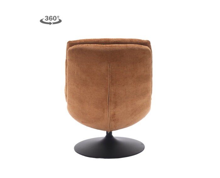 Marano Fauteuil - Harmony 56 caramel brown (draaibaar)