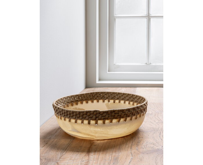 bowl Donatello bruin/wit