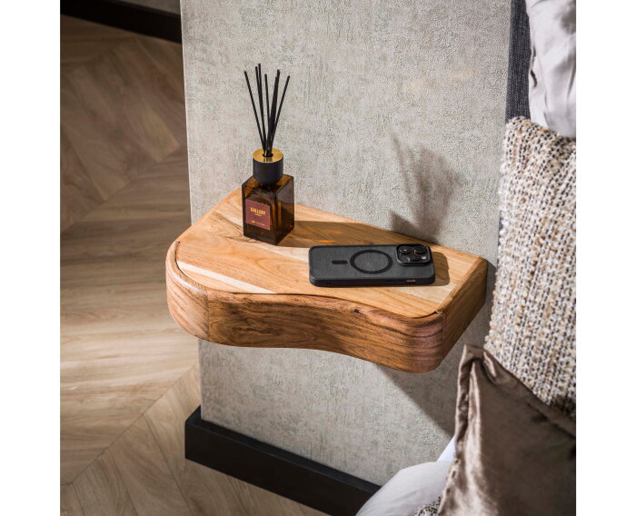 Nachtkastje organic set/2 - Massief acacia naturel