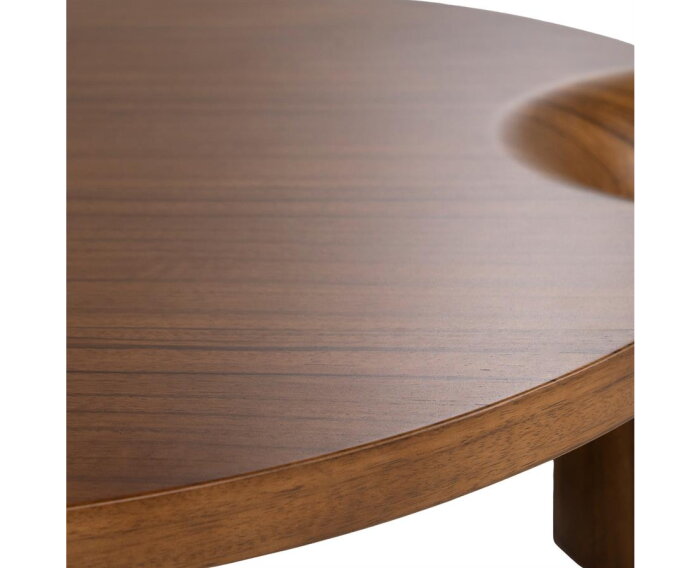 Salontafel Avar 110x110cm - bruin | Eleonora