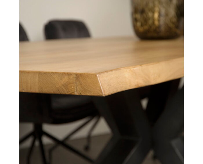 Eettafel Sovana Acacia 180x90 cm - Naturel