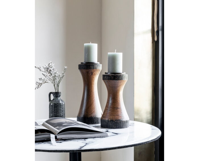 Candle holder Diabolo small - ORDER by 2 pcs,27x&Oslash;12/14 cm