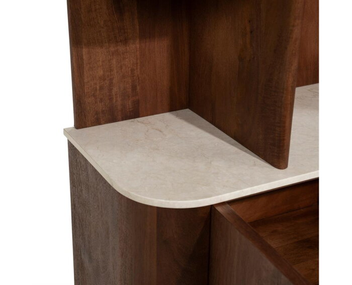 Kabinet Vigo 139x38cm - bruin | Eleonora