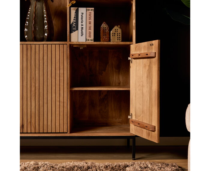 Vakkenkast Madison XL Natural | 135 cm