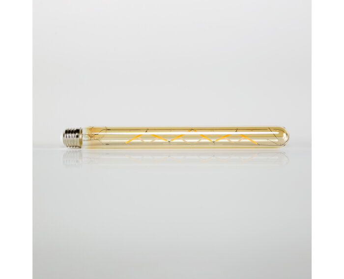 Lichtbron LED [T32-L300] filament buis 30 cm - Amberkleurig glas