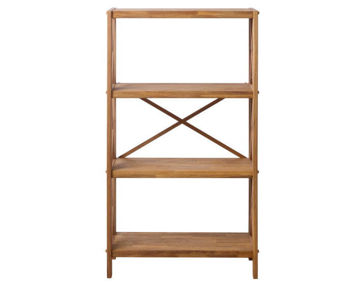 Stellingkast x-shelf eiken 124cm