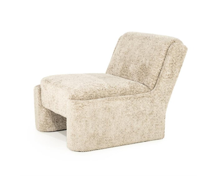 Lounge chair Omla - taupe | BY-BOO