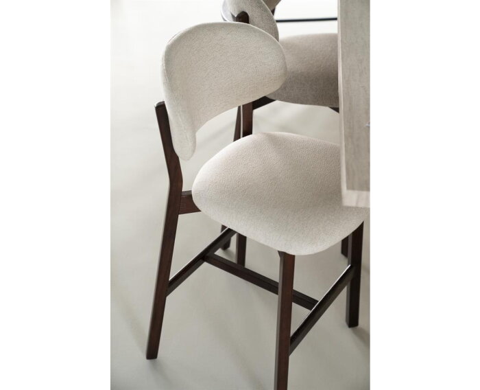 Barstoel Mikky bruin - beige | Eleonora