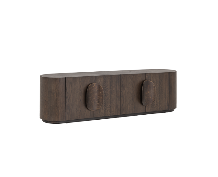 Allure TV-meubel donkerbruin 180 cm