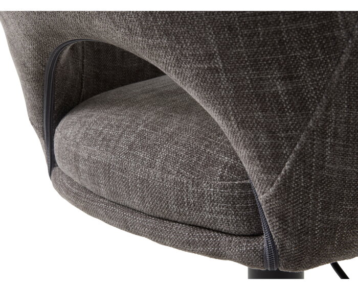 Barstoel Cowley draaibaar & verstelbaar - Graphite