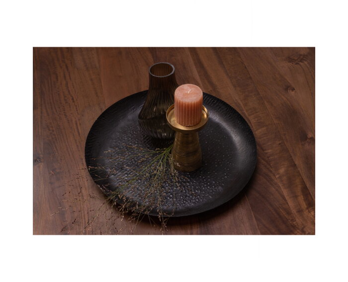 Toot Vaas Glas Smoke 25xØ15cm - BePureHome