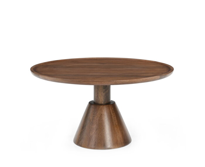 Salontafel Jade Kegelvoet Bruin