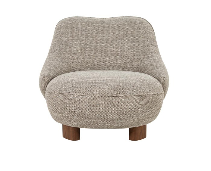 Fauteuil Lina - taupe | Eleonora