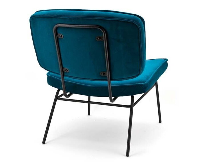 Fauteuil Vice Oceaan Blauw - By-Boo 0887 | Meubelplaats.nl