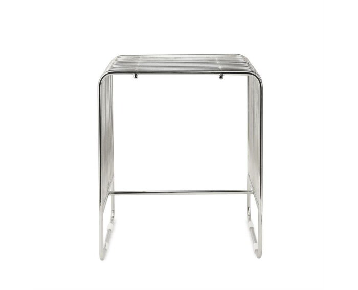 Stool WireWorks - silver | BY-BOO