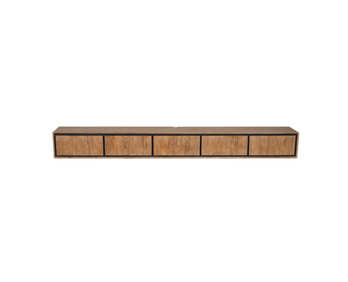 Zwevend tv meubel RichWood | 280 cm