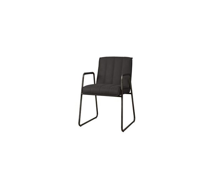 Santo Armstoel - fabric Miami 001 anthracite