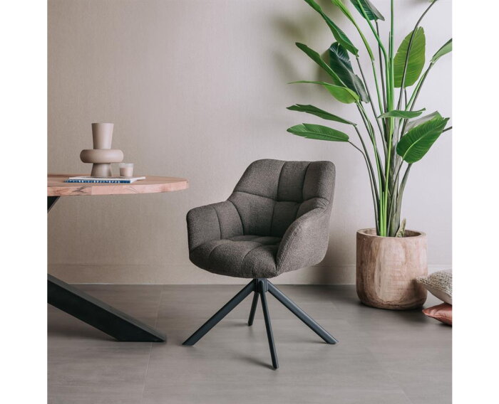 Eetkamerstoel Alba Bruin | Tower Living