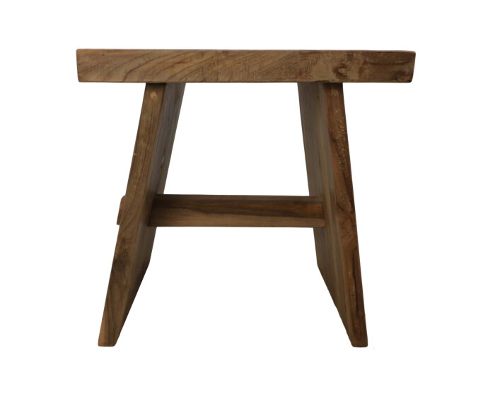 Kruk - 45x35x45 - Naturel - Teak