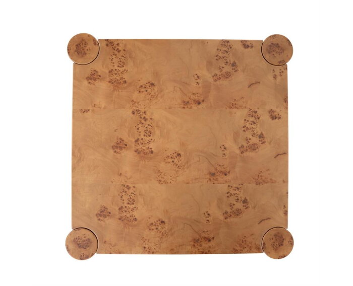 Salontafel Dorian 90x90cm - bruin | Eleonora