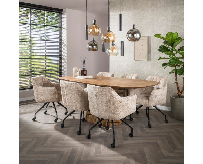 Hanglamp Sfera Tricolore 5+4L - Artic zwart