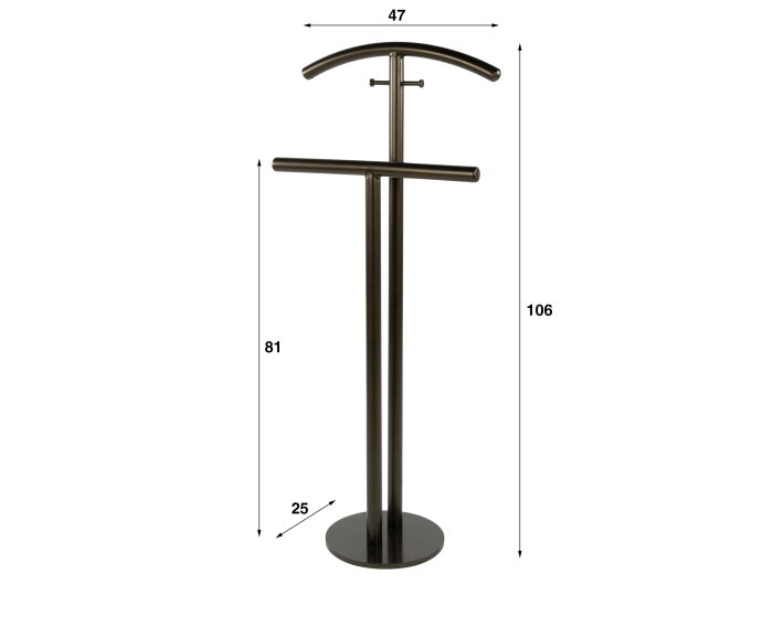 Dressboy Luno - Poedercoat drift brown