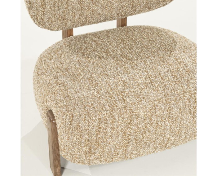 Fauteuil Reza bruin - bay | Eleonora