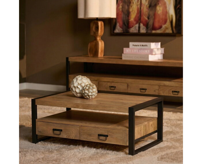 Salontafel Britt | 120 cm | vier lades