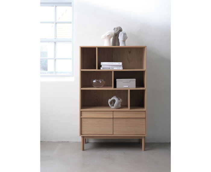 PONZA BOOKCASE H140 CM