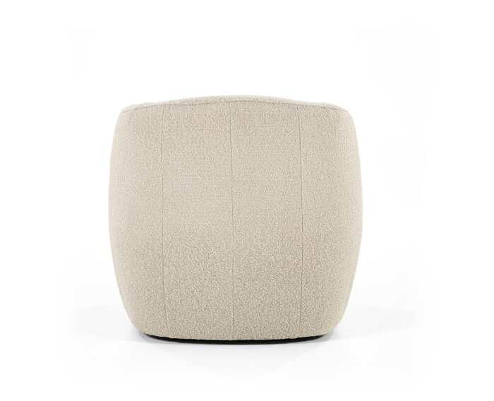 Fauteuil Charlotte - taupe | Eleonora