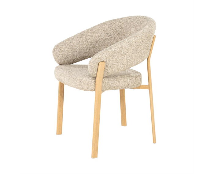Chair Sedia with armrest - natural | BY-BOO