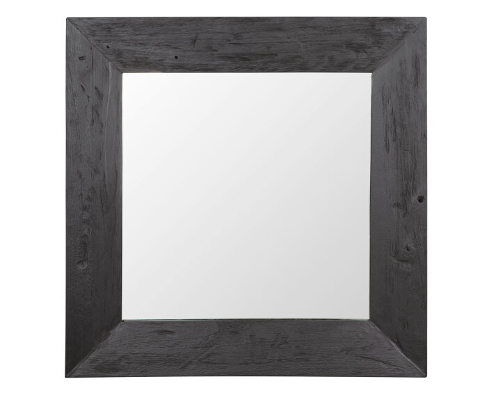 Mirror Lola square,100x100x7 cm, black