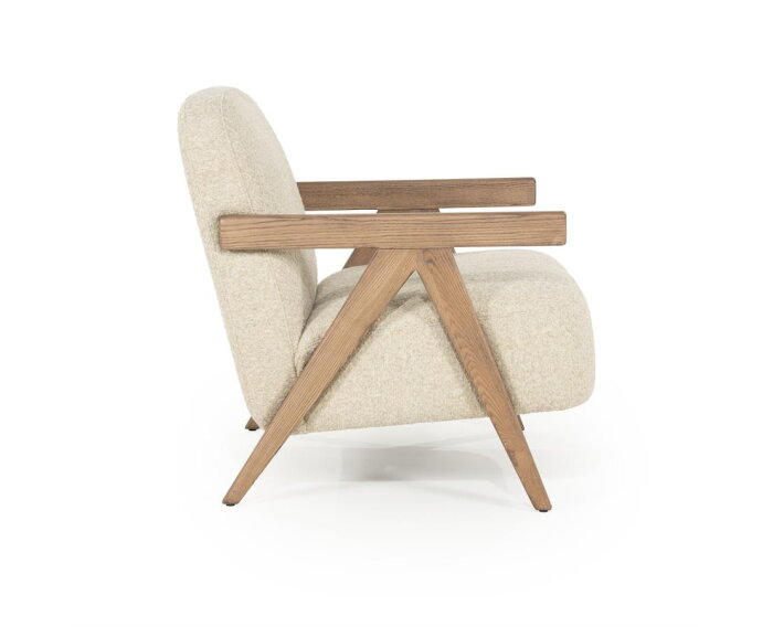 Fauteuil Francis - beige | Eleonora