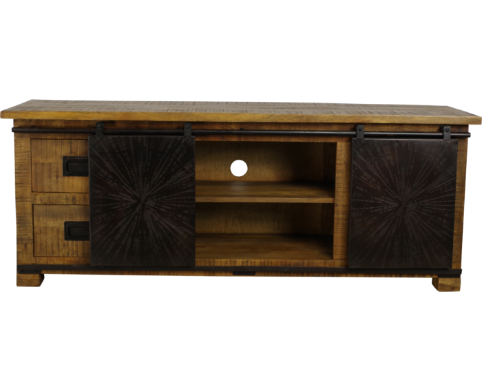 TV meubel Bradley mangohout 160x42x62 cm