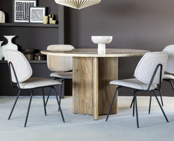 Eettafel Sara 130x130cm - sara | Eleonora