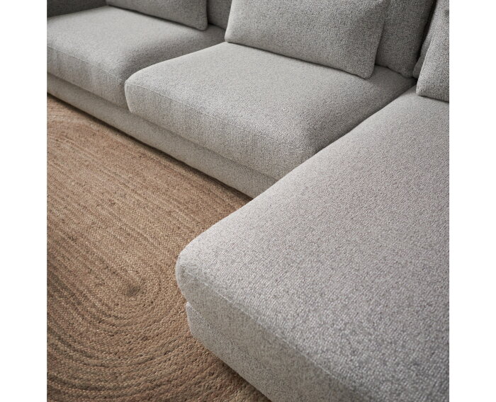 Hoekbank COMO met rechte chaise longue rechts - Puente 09