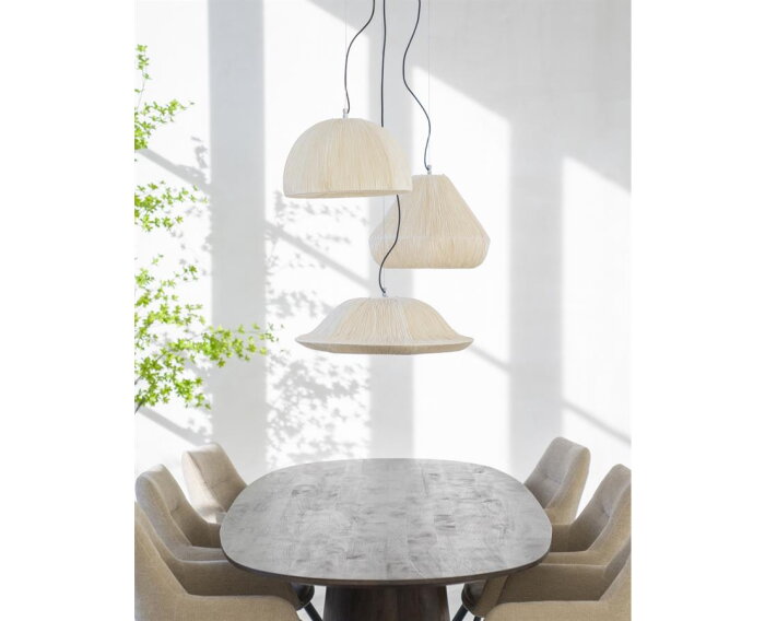 Pendant lamp Lokta 1 - natuurlijk | BY-BOO