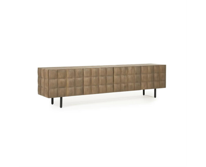 TV meubel Felix 214x41.5cm - bruin | Eleonora