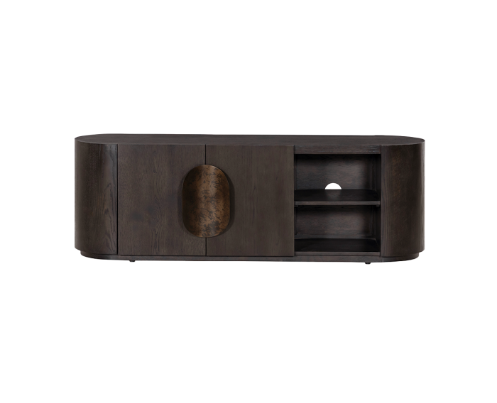 Allure TV-meubel donkerbruin 150 cm