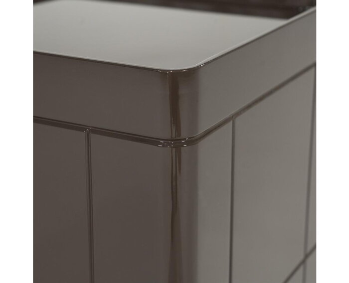 Side table Glyde 35x35cm - bruin | BY-BOO