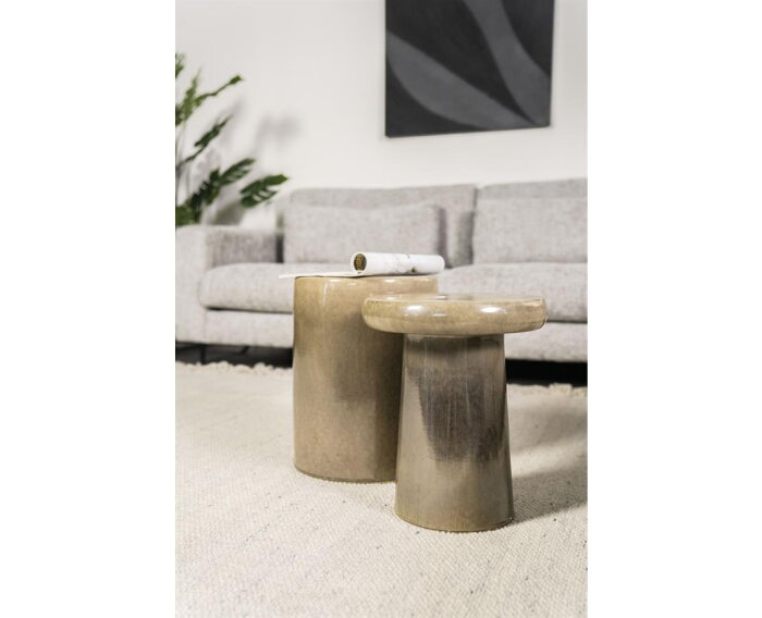 Bijzettafel Glaze Taupe kopen?| Meubelplaats.nl