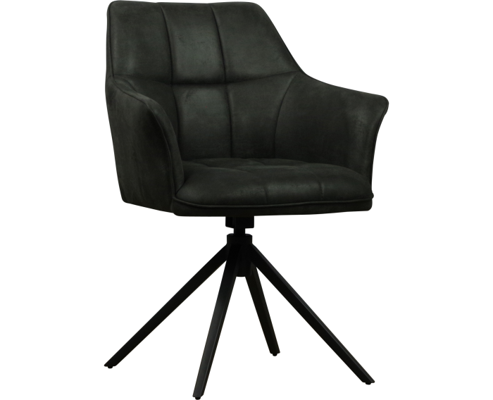 eetkamerstoel Marly draaibaar - Bull Antraciet