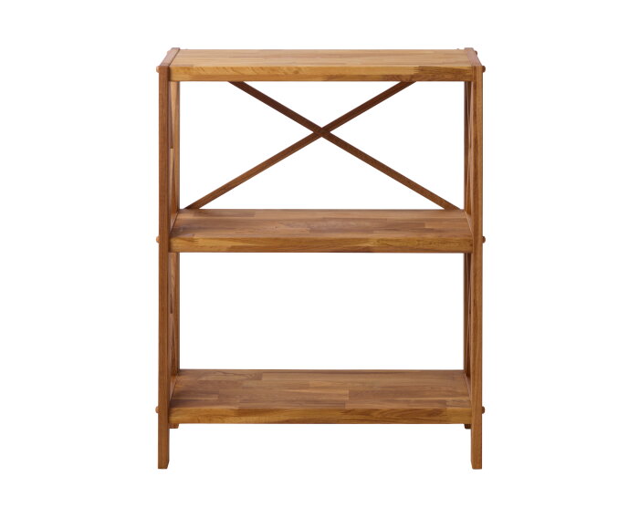 Stellingkast x-shelf eiken 87 cm