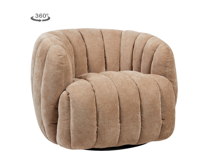 Verdi Fauteuil - Maloy 34 taupe (draaibaar)