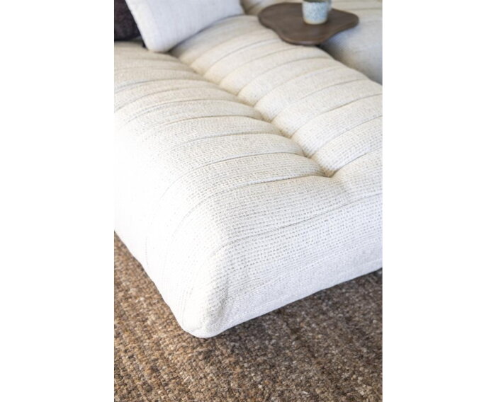SEVN Rosa modulaire loungebank - Silencio Beige - 246x180 cm - zelf samen te stellen