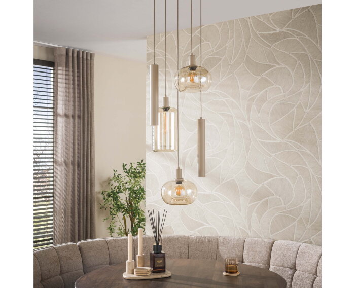 Hanglamp Serene getrapt 5L - Beige
