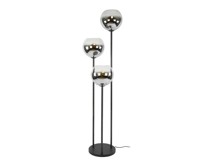 Vloerlamp Bubble Shaded 3L - Artic zwart