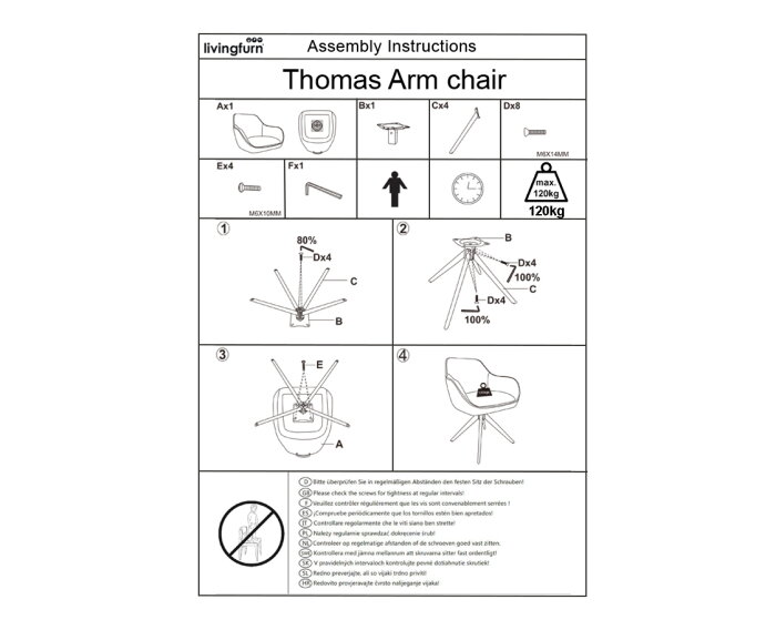 Thomas Sand (Zand-bruin) | Livingfurn