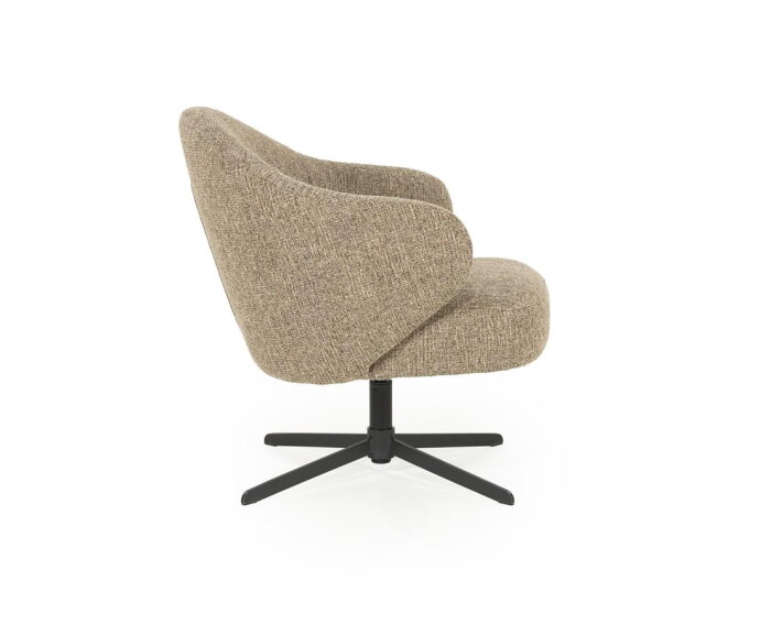 Fauteuil Connor - bruin | Eleonora