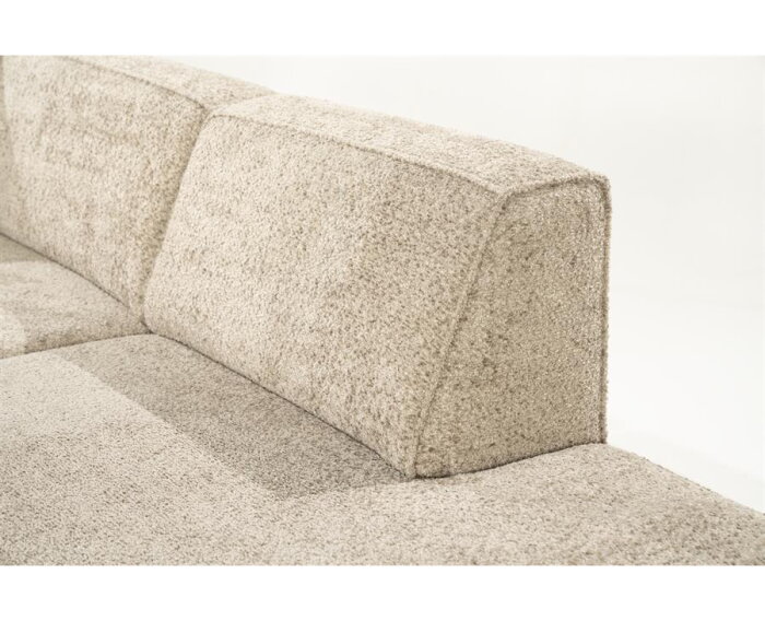 SEVN Ramona modulaire hoekbank -  U-bank Venga Liver - 466x247 cm - zelf samen te stellen